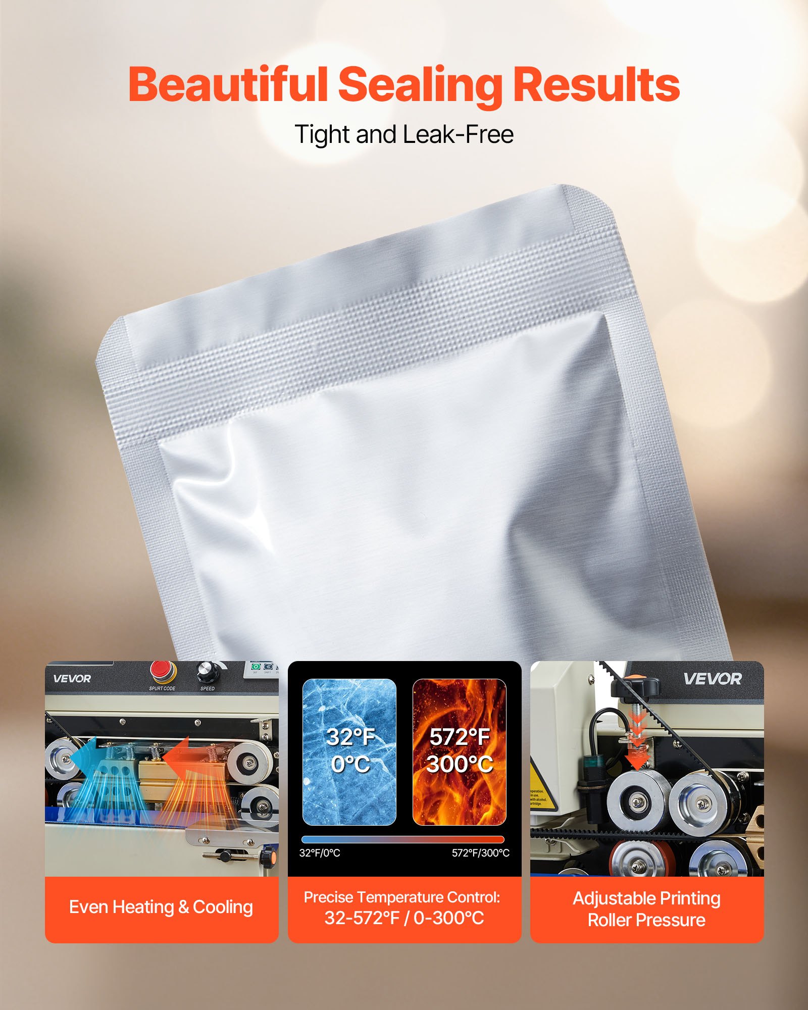 MIHFXOAMcontinuoussealingmachineukf4 VEVORshoplv