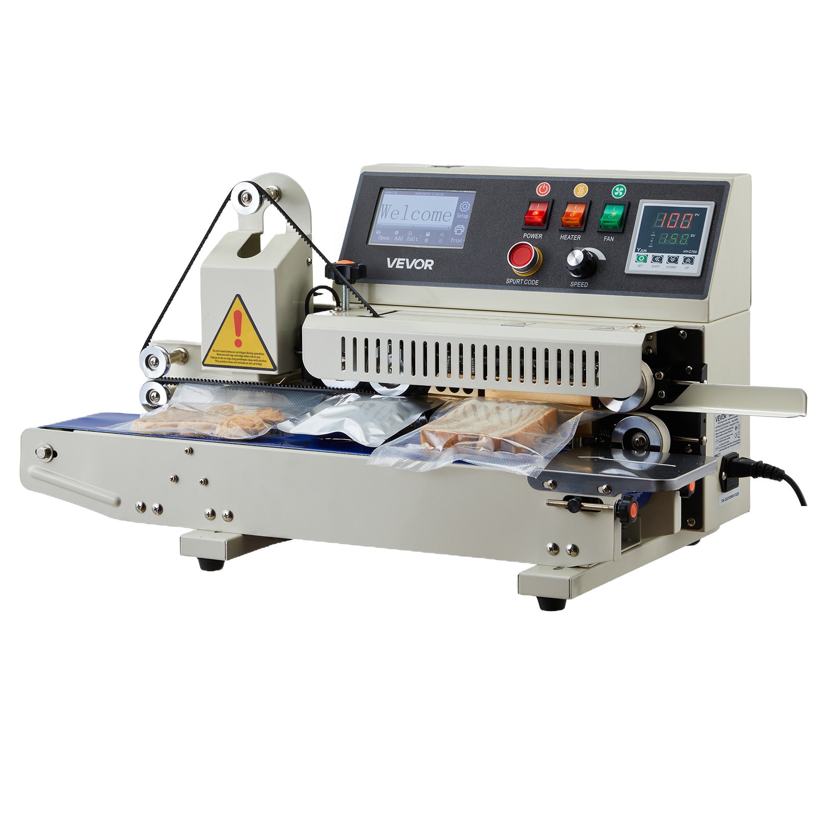 MIHFXOAMcontinuoussealingmachineukm10010 VEVORshoplv