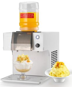 VEVOR 60KG/24H Electric Snowflake Ice Maker with 1.8L Tank