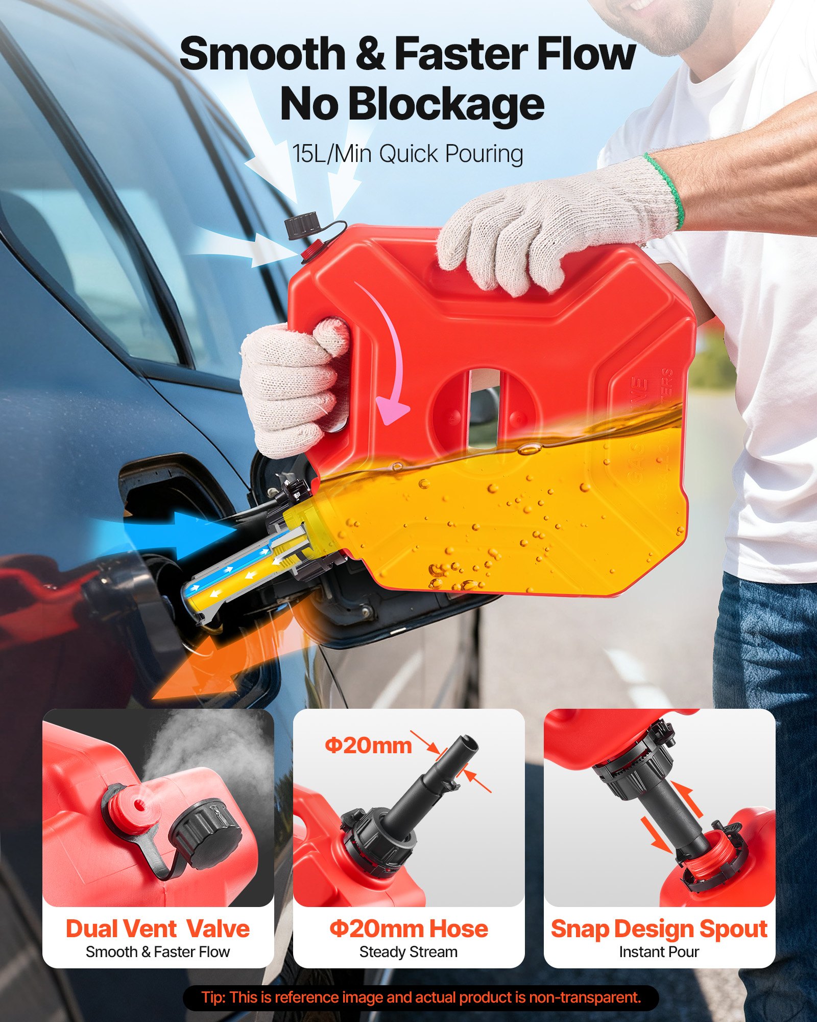 MIHPQVNCfuelcontainerf3 VEVORshoplv Motorcycle