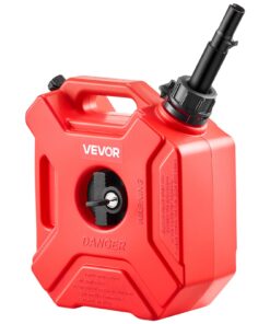 VEVOR 5L Portable Fuel Container with Lockable Bracket