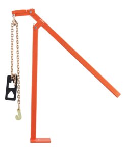 VEVOR 91.4 cm Heavy-Duty T-Post Puller with Plate & 119 cm Chain