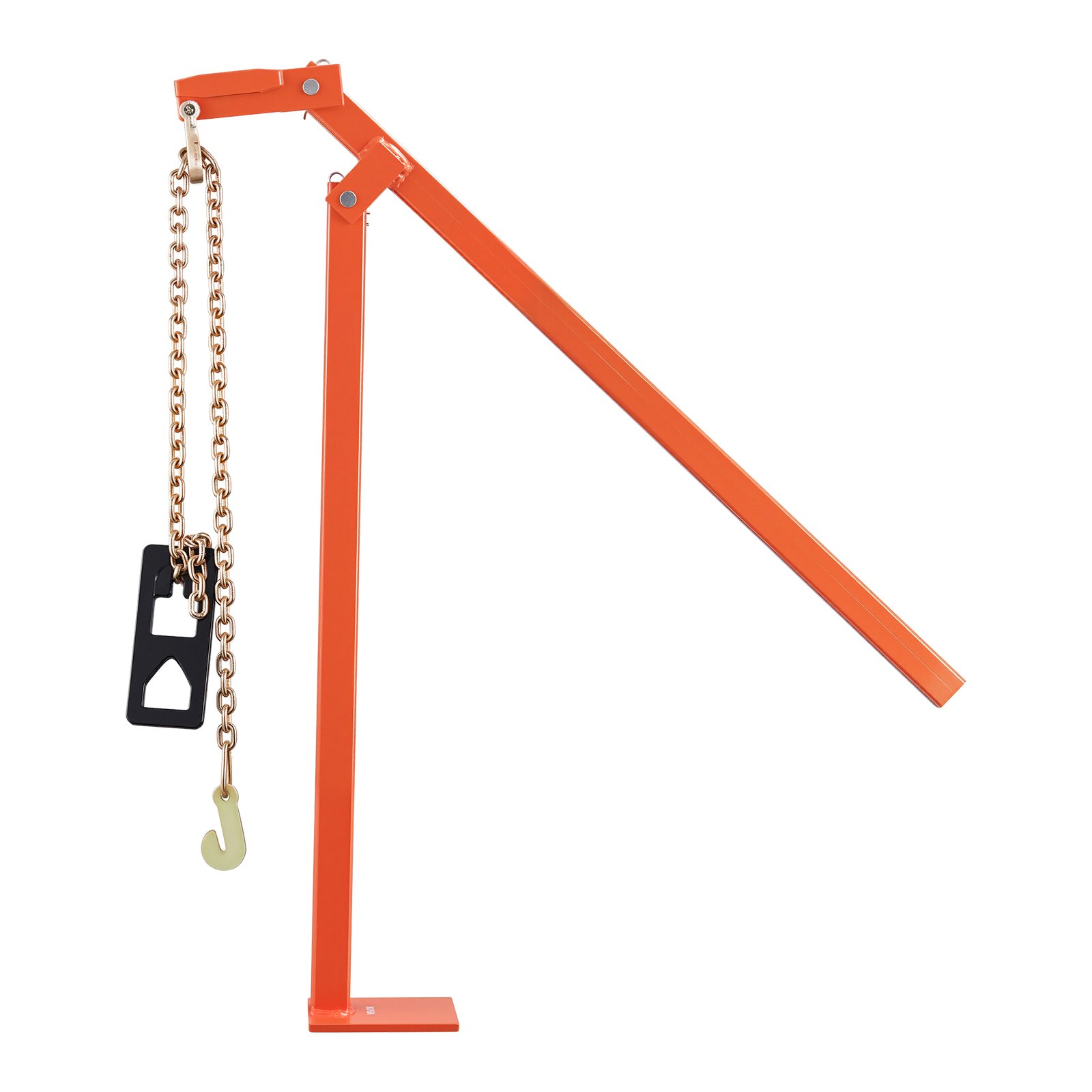 MIHPQZS4fencepostpullerm10012 VEVORshoplv VEVOR 914 cm Heavy Duty T Post Puller with Plate 119 cm Chain