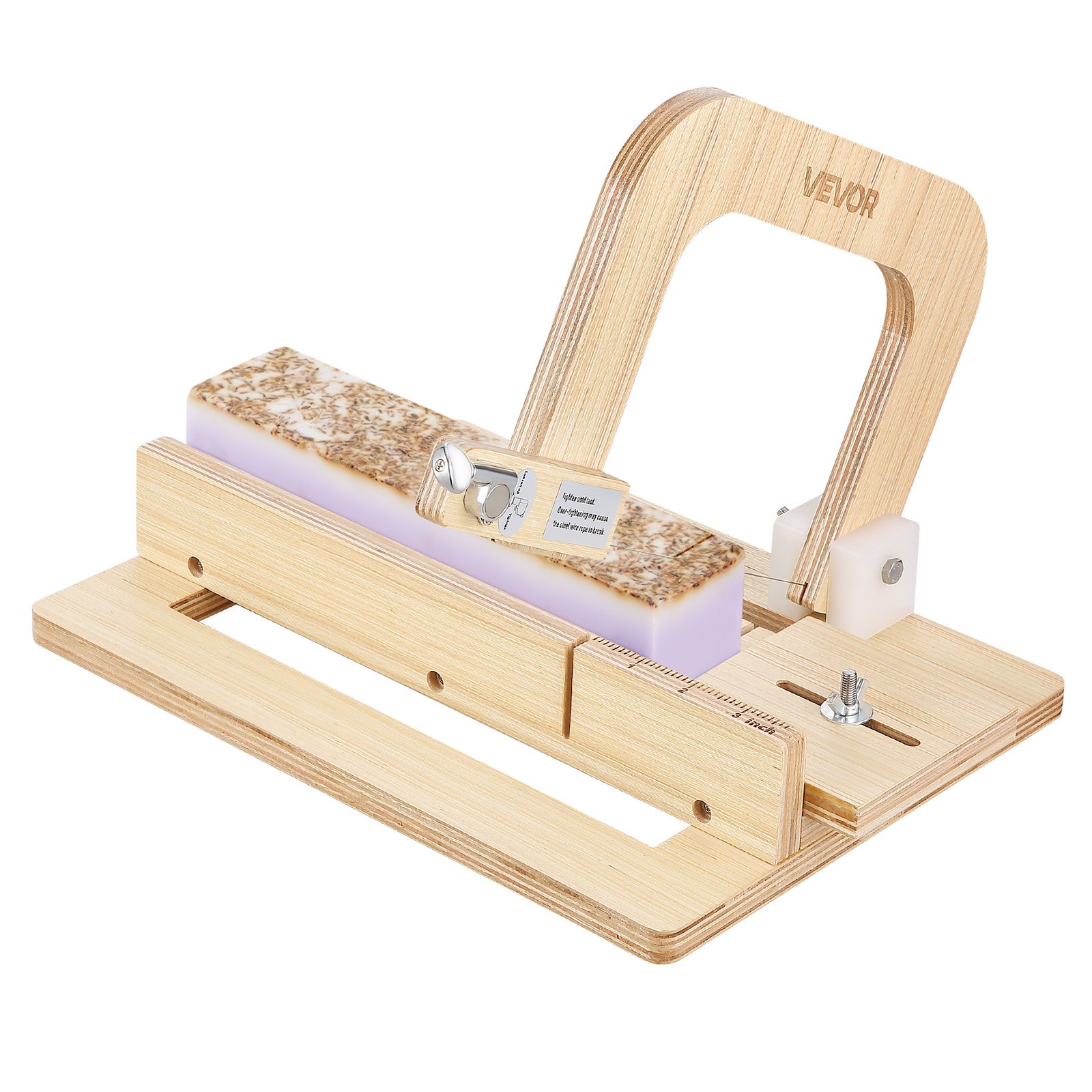 MIIFOIZFsoapcutterm10012 VEVORshoplv VEVOR Adjustable Soap Cutter 05 cm