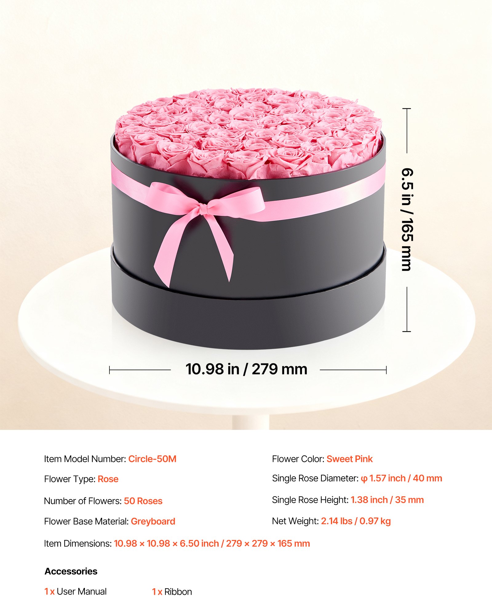 MIO55NJ6preservedflowersf6 VEVORshoplv