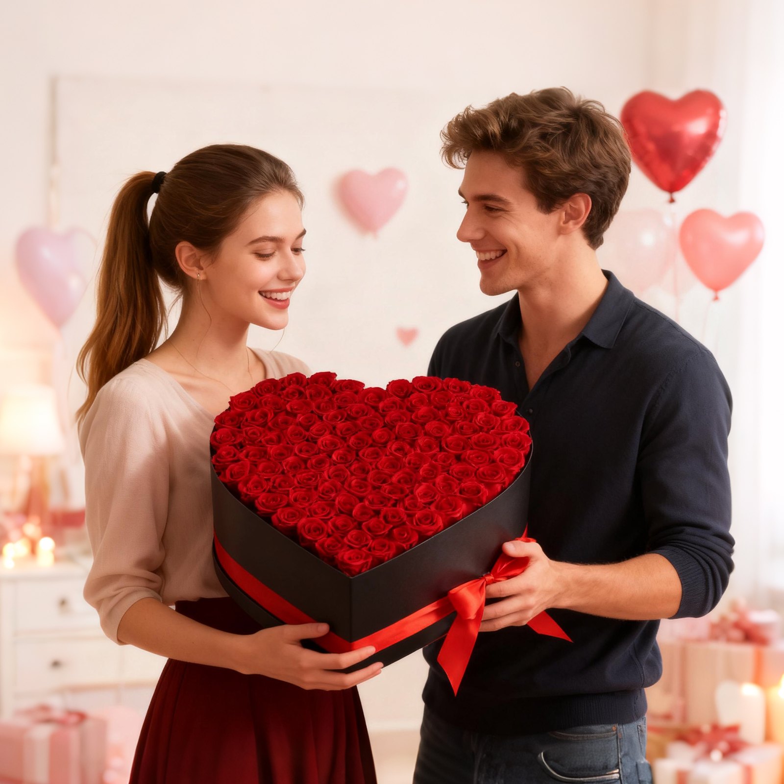 MIO567RDpreservedflowersm100112 VEVORshoplv