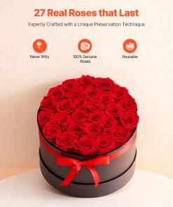 Long-Lasting No-Care Flowers Gift for Women