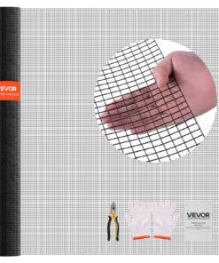 VEVOR 183x1524cm Galvanized Vinyl-Coated Wire Mesh Roll