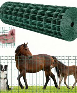 VEVOR 1x25 m Heavy Duty Galvanized Steel Livestock Fence