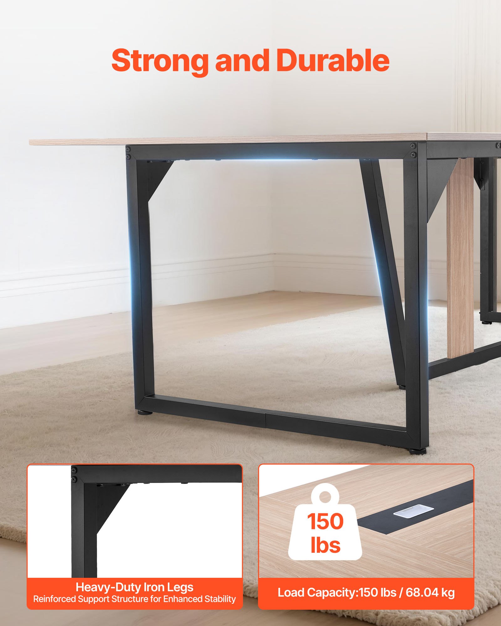 MJ0BM3I7conferencetablef2 VEVORshoplv