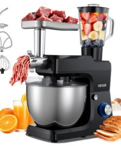 VEVOR 7.8L 1500W 5-in-1 Stand Mixer with Blender