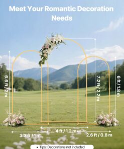 Stable & Easy to Assemble for Weddings