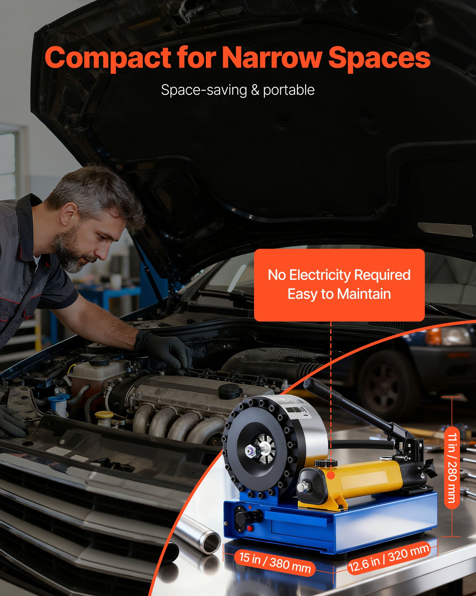 MJ108M6Xhosecrimperf4 VEVORshoplv Auto AC Hoses Cable Joints