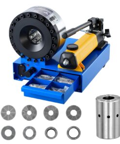 VEVOR Manual Hydraulic Hose Crimper with 8 Dies