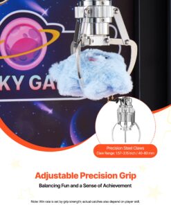 Adjustable Steel Claw 40–80 mm