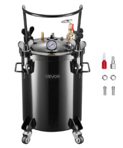 VEVOR 30L Steel Pressure Paint Pot with 3 Quick Couplers