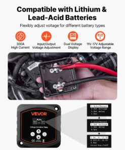 Smart VSR Relay for Lithium & Lead-Acid