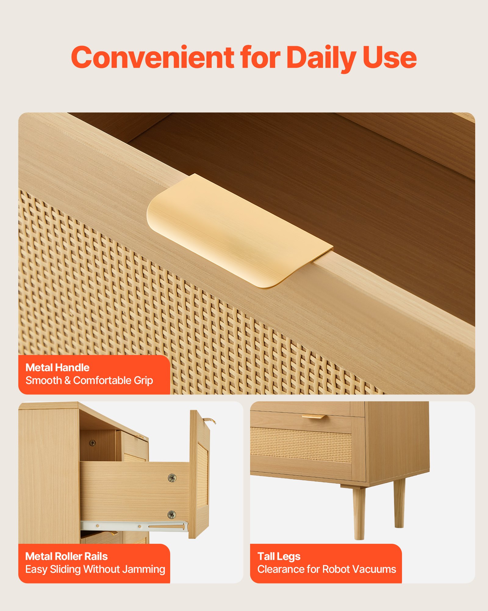 MJ85LJ5Rdrawerdresserf5 VEVORshoplv