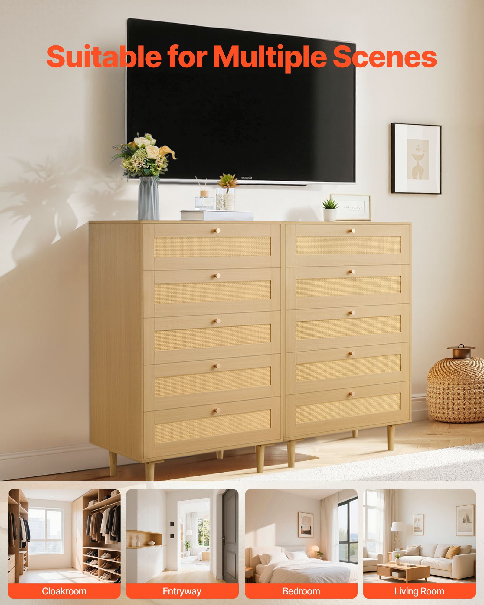 MJ85M43Rdrawerdresserf6 VEVORshoplv