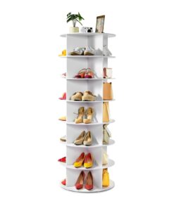 VEVOR 7-Tier 360° Rotating Shoe Rack Tower