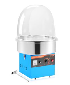 VEVOR 1000W Electric Cotton Candy Machine with Cover