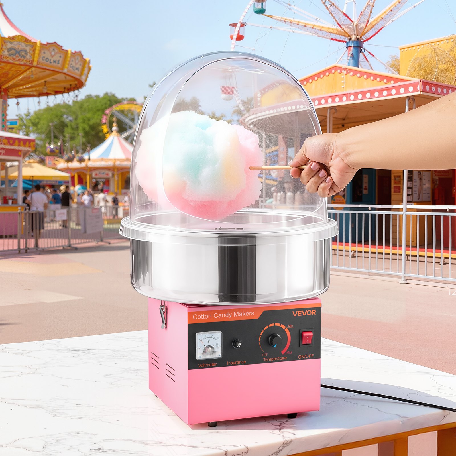 MJB8BUN2cottoncandymachinecoverm100112 VEVORshoplv