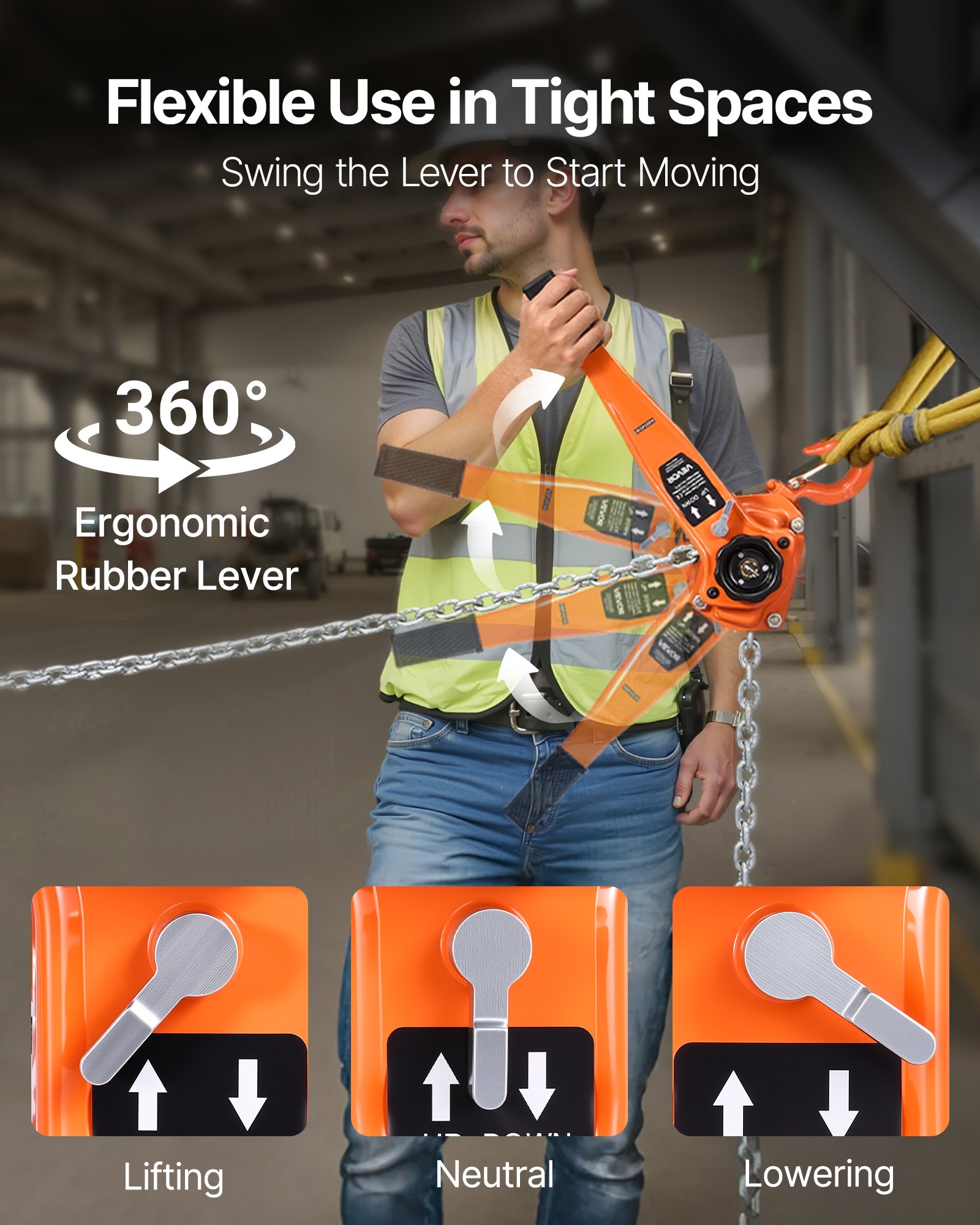 MJCG6MO1manualleverhoistf5 VEVORshoplv