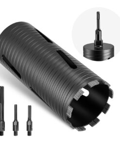 VEVOR 102mm Diamond Dry Core Drill Bit Set with M16 Thread