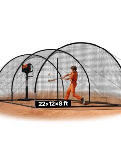 VEVOR Freestanding Portable Baseball Batting Cage 6780x3700x2400mm