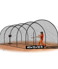 VEVOR Freestanding Baseball & Softball Batting Cage 12200x3700x3050mm