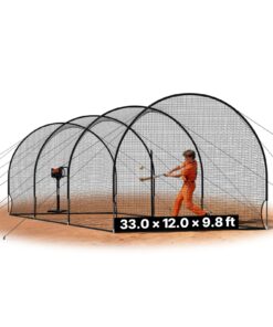 VEVOR Portable Baseball & Softball Batting Cage 10058x3660x3000mm