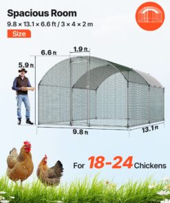 Walk-In Poultry Run for Chickens