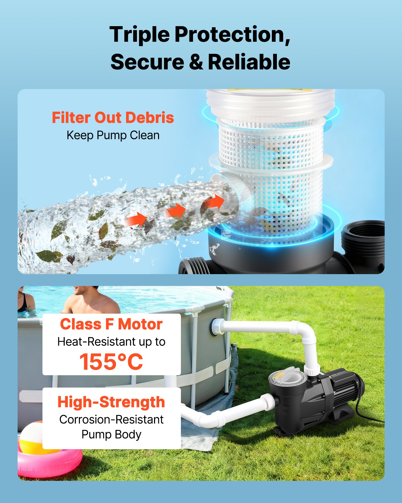 MKXNHIMRpoolpumpf5 VEVORshoplv Spas Hot Tubs