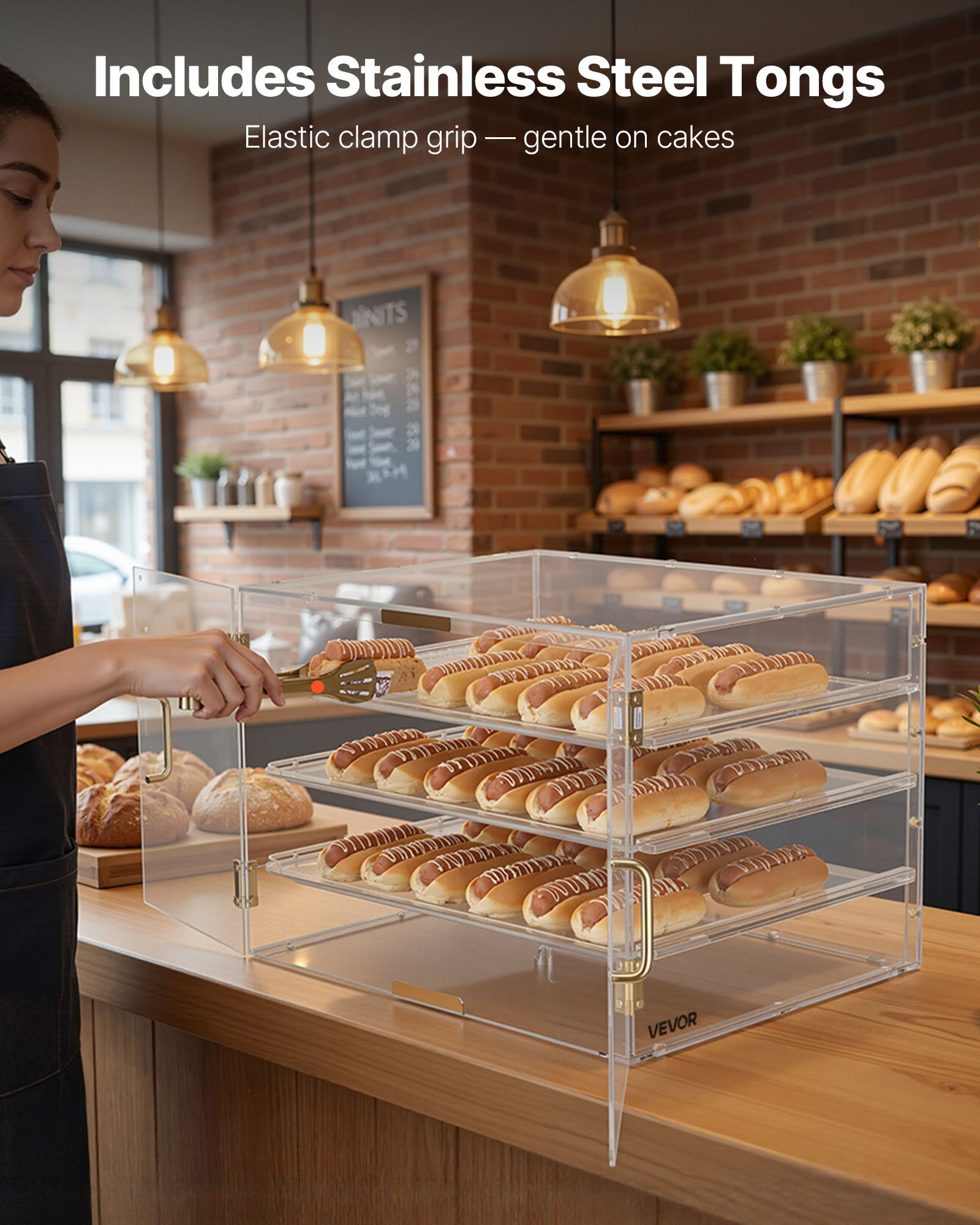 MKY3EX1Pbakerycasef5 VEVORshoplv