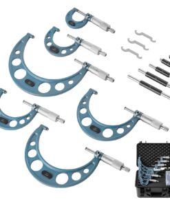 VEVOR 6-Piece Outside Micrometer Set 0–150 mm