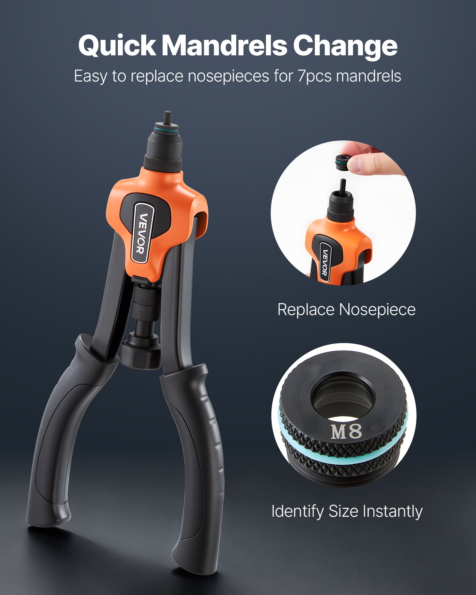 MKY3G594riveterf3 VEVORshoplv Carrying Case