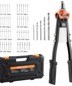 VEVOR Manual Rivet Gun Kit with 230 Rivets