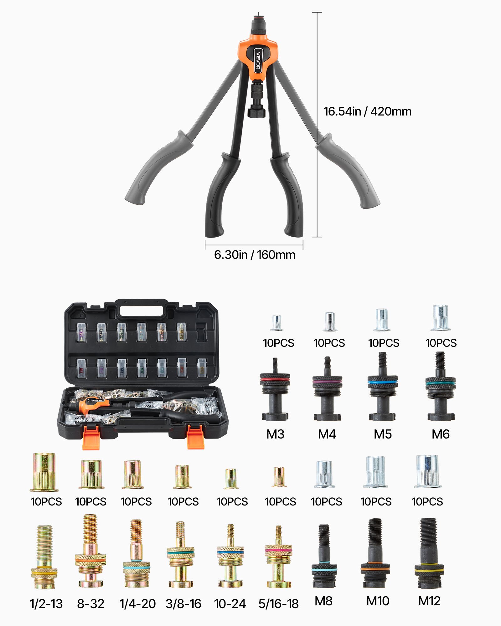 MKYE5T5Nriveterf6 VEVORshoplv