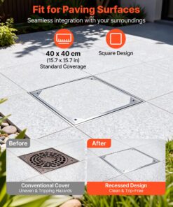 Aluminum Alloy Inspection Cover for Pavements