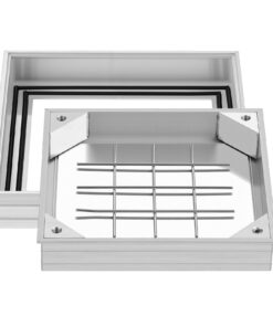 VEVOR 300x300mm Recessed Manhole Cover with Frame