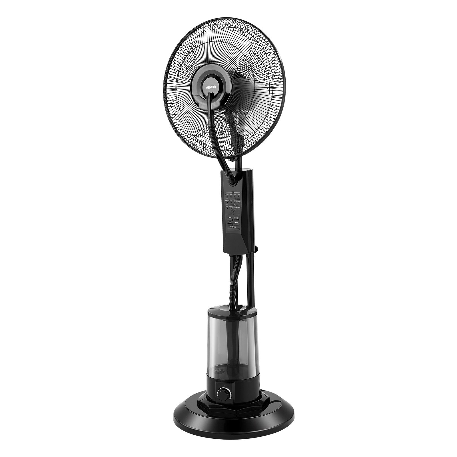 VEVOR 3-Speed Misting Standing Fan 3L with Remote, 3 Modes, Timer, Quiet Water Cooling for Indoor Outdoor Patio Garage - Зображення 12