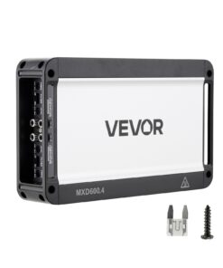 VEVOR 4-Channel Bridgeable Class D Car Amplifier 4x420W/4x600W