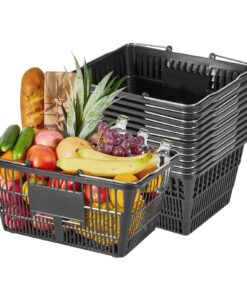 VEVOR Set of 12 Shopping Baskets 21 L