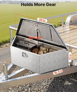 Lockable Weatherproof Storage Chest for Truck