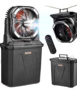 VEVOR Portable Misting Fan 9L Water Tank
