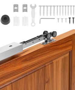 VEVOR 1135 mm Sliding Pocket Door Track Kit with Soft Close