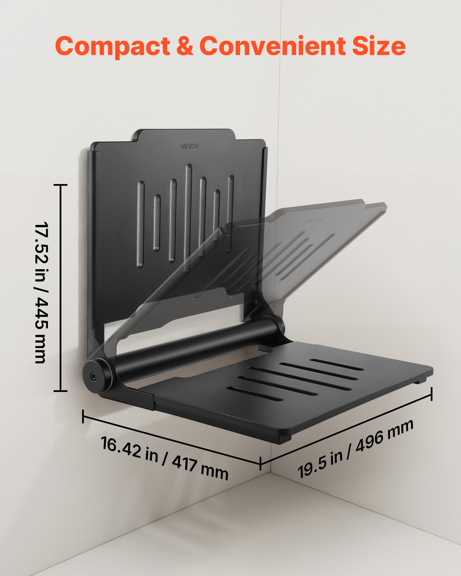 Plastic Bench with 304 Stainless Steel Frame