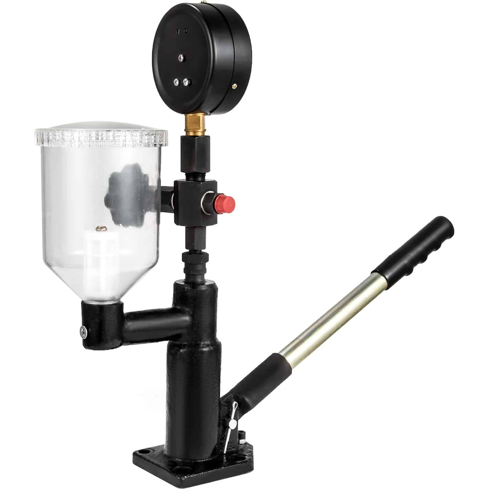 VEVOR Diesel Injector Tester 600 Bar with 0.8L Fuel Cup & Dual Scale Gauge – Diagnostic Tool for Diesel Engine Nozzle Testing — attēls 12