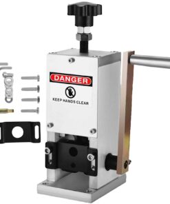 VEVOR Ручна машина для зняття ізоляції з дротів 1.5–25 мм, алюмінієвий сплав, 1 лезо, для переробки мідного кабелю