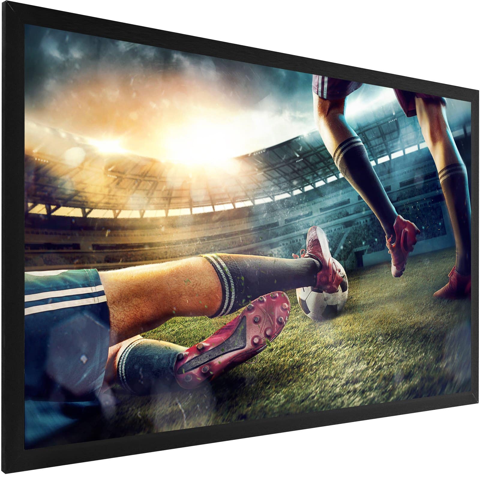 VEVOR 120" 16:9 Fixed Frame 4K HD Projection Screen with 160° Viewing Angle for Home Theater & Outdoor Use - Image 9